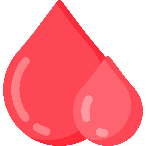 Blood drop Special Flat icon