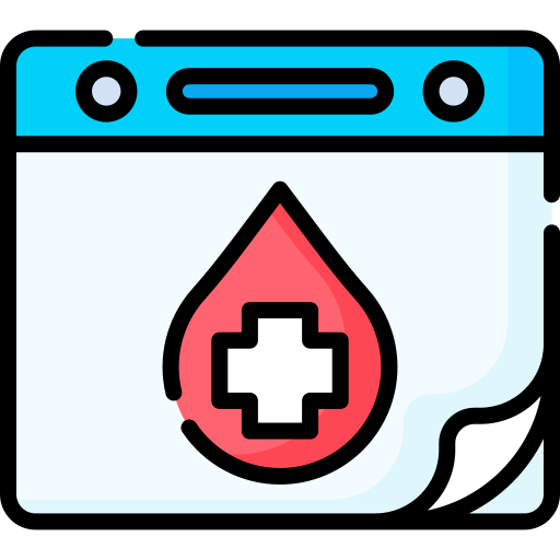 bloed donatie Special Lineal color icoon