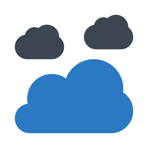 wolken Generic Blue icon