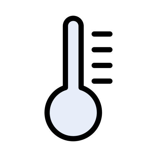 Temperature Vector Stall Lineal Color icon
