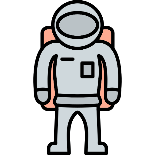 astronaut Generic Outline Color icoon