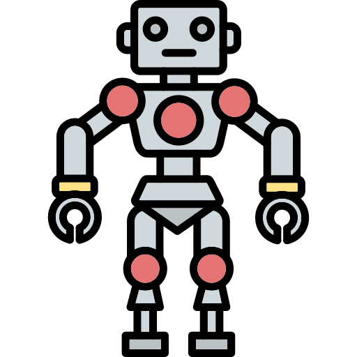 Робот Generic Outline Color иконка