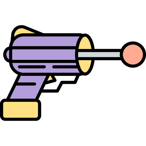 ruimte pistool Generic Outline Color icoon