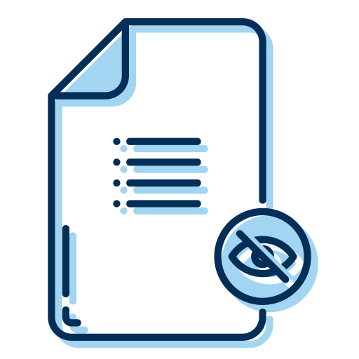 Document Generic Blue icon