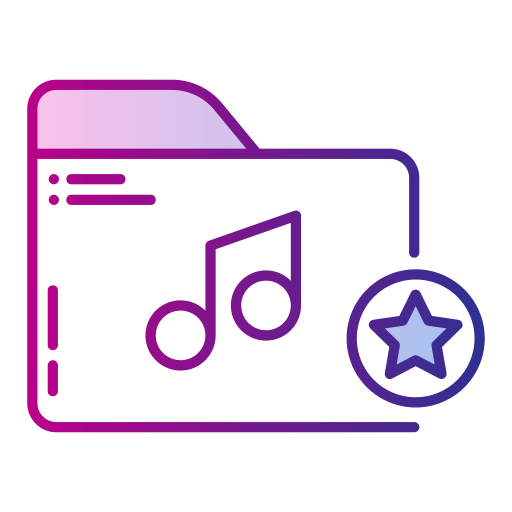 Music Generic Lineal Color Gradient icon