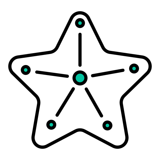 Étoile de mer Generic Fill & Lineal Icône