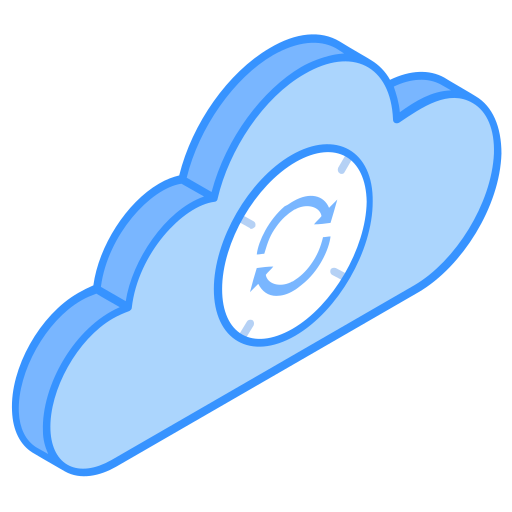 Backup file Generic Blue icon