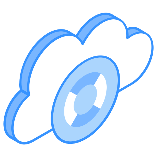 Облачные данные Generic Blue иконка