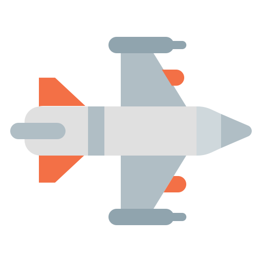 bombardiere Generic Flat icona