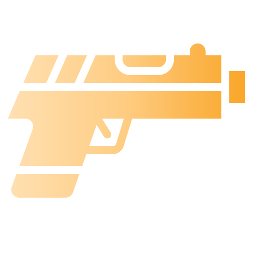 Пистолет Generic Flat Gradient иконка