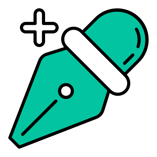 Pen tool Generic Fill & Lineal icon