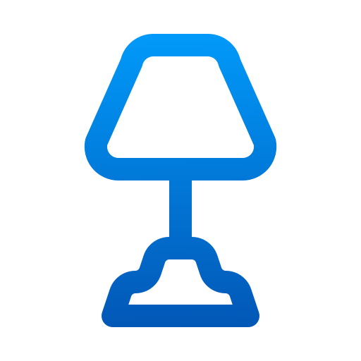 lampa stołowa Generic Gradient ikona