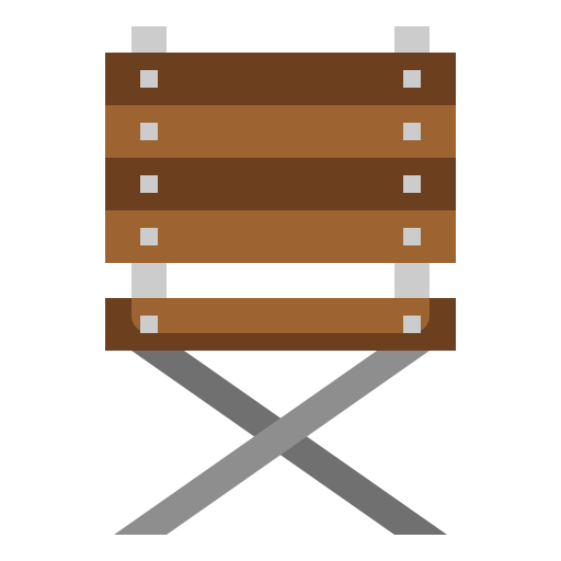 Camping chair Generic Flat icon