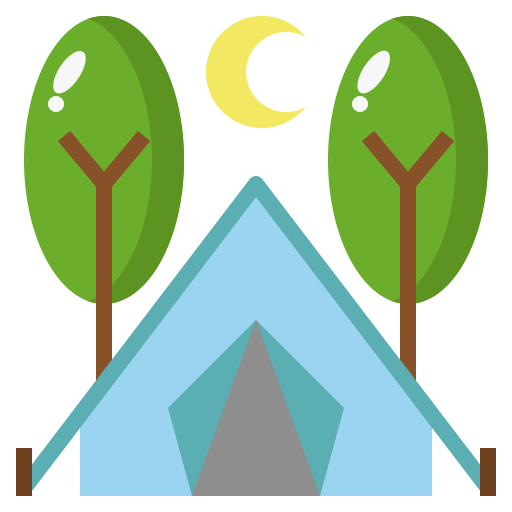 캠핑 텐트 Generic Flat icon