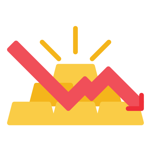 lingotto d'oro Generic Flat icona