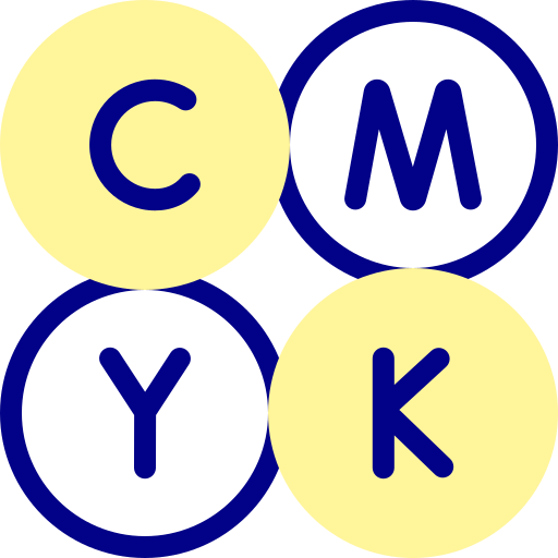 cmyk Detailed Mixed Lineal color icon