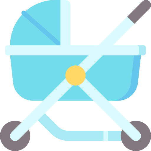 kinderwagen Special Flat icon