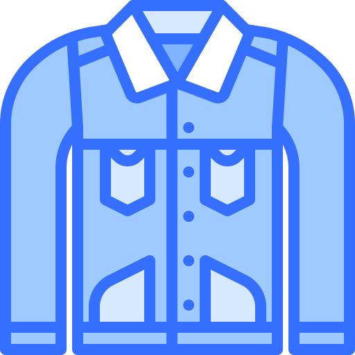 재킷 Coloring Blue icon