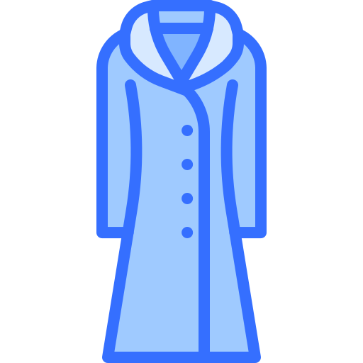 abrigo Coloring Blue icono