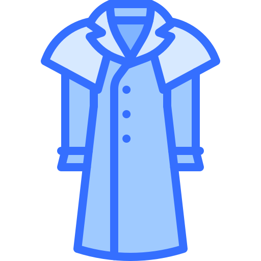 Raincoat Coloring Blue icon