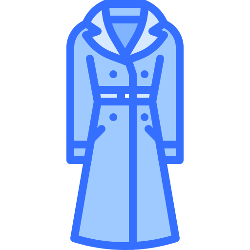 płaszcz przeciwdeszczowy Coloring Blue ikona