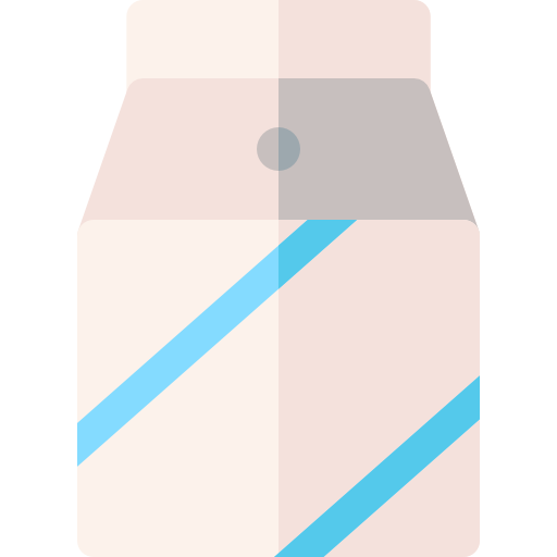 lait Basic Rounded Flat Icône
