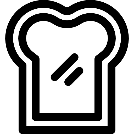 토스트 Basic Rounded Lineal icon