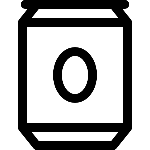 bibita analcolica Basic Rounded Lineal icona