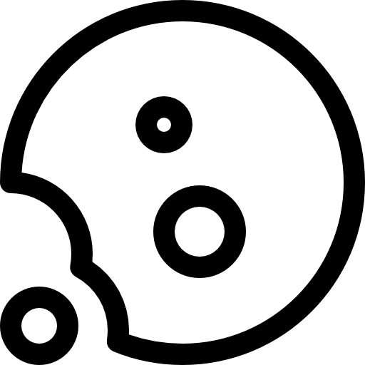 biscotto Basic Rounded Lineal icona