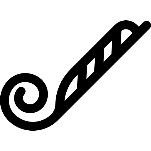 soplador Basic Rounded Lineal icono