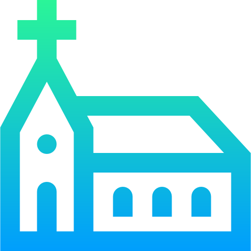 iglesia Super Basic Straight Gradient icono