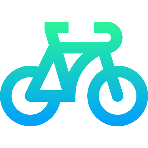 Bike Super Basic Straight Gradient icon