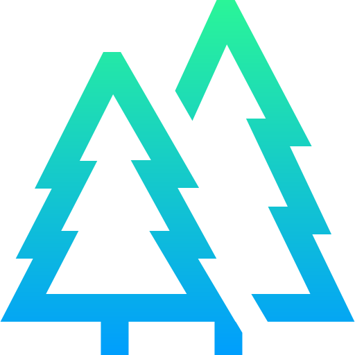 Forest Super Basic Straight Gradient icon