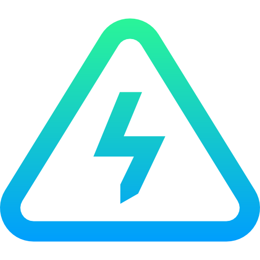 electricidad Super Basic Straight Gradient icono