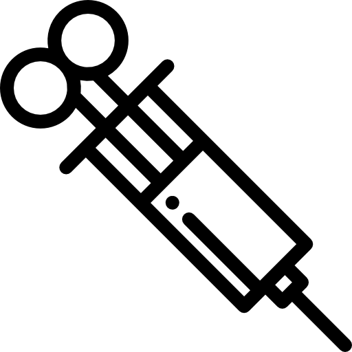 spuit Detailed Rounded Lineal icoon