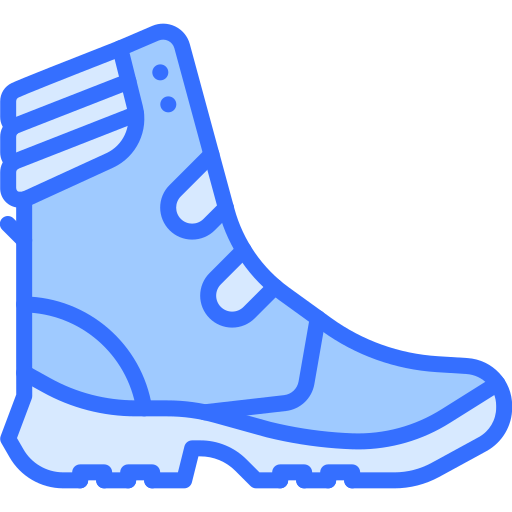 Boots Coloring Blue icon