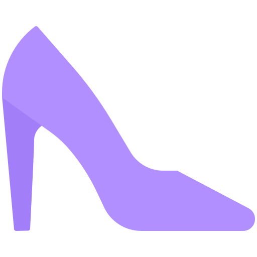 schoenen Coloring Flat icoon