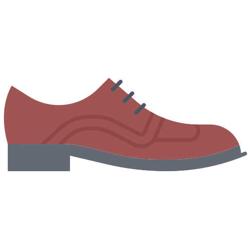 zapatos Coloring Flat icono