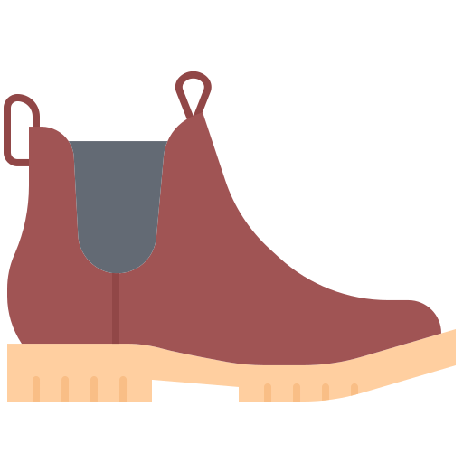 botas Coloring Flat icono
