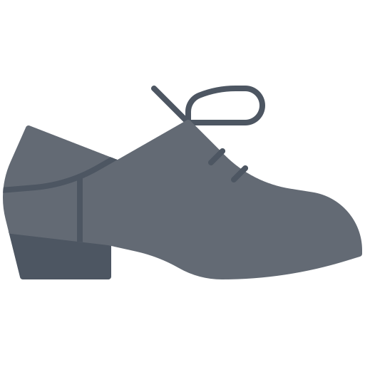 신발 Coloring Flat icon