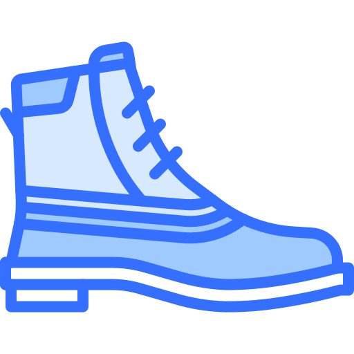 Boots Coloring Blue icon