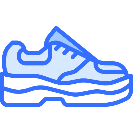 turnschuhe Coloring Blue icon