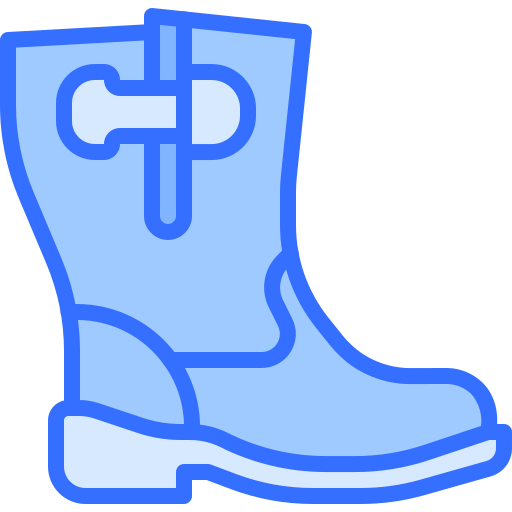 부츠 Coloring Blue icon
