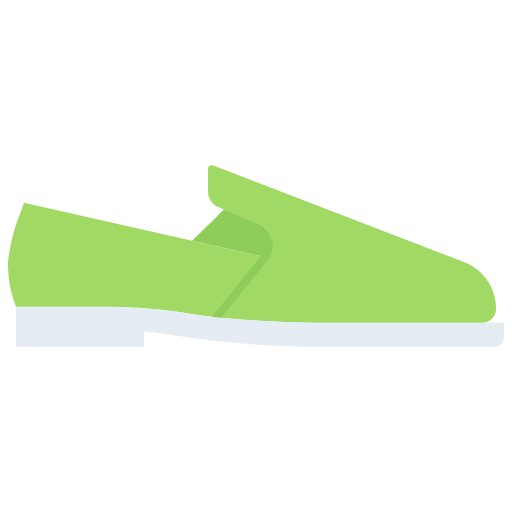 zapatos Coloring Flat icono