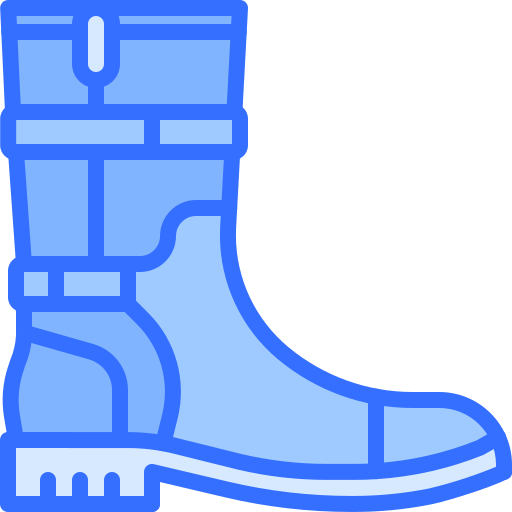 botas Coloring Blue icono