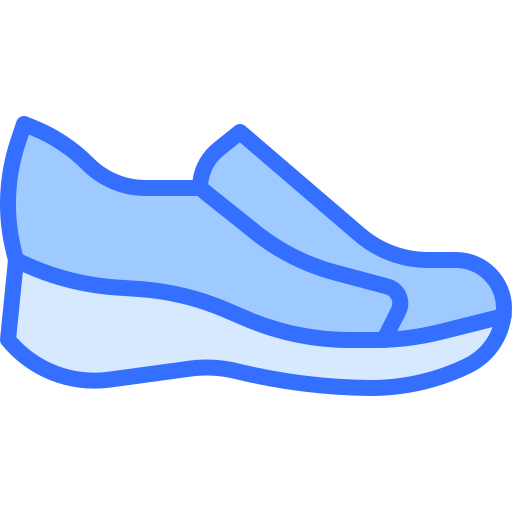 Shoes Coloring Blue icon