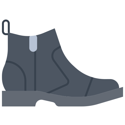 Boots Coloring Flat icon