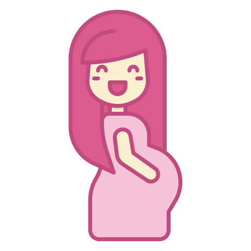 妊娠 Generic Outline Color icon