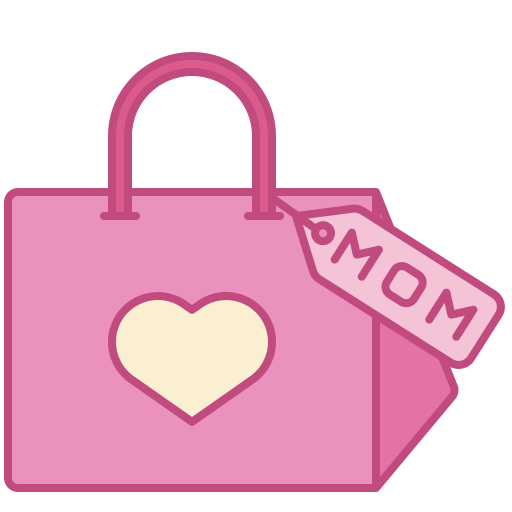 Shopping bag Generic Outline Color icon