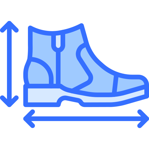 schoenen Coloring Blue icoon